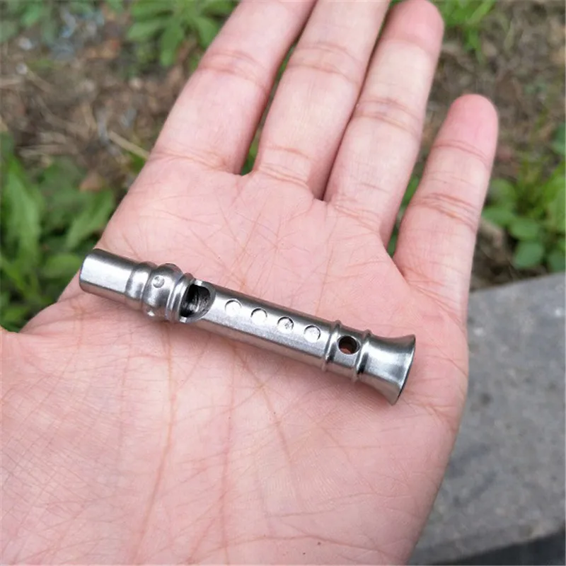 Бесплатный спасательный гудок свисток звонок для помощи из нержавеющей стали