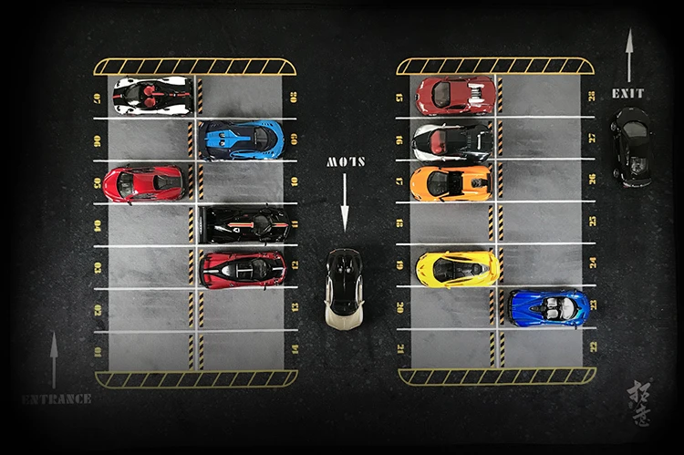 Автомобильная модель для гаража/парковки коврик мыши 1:64|Наземный транспорт| |