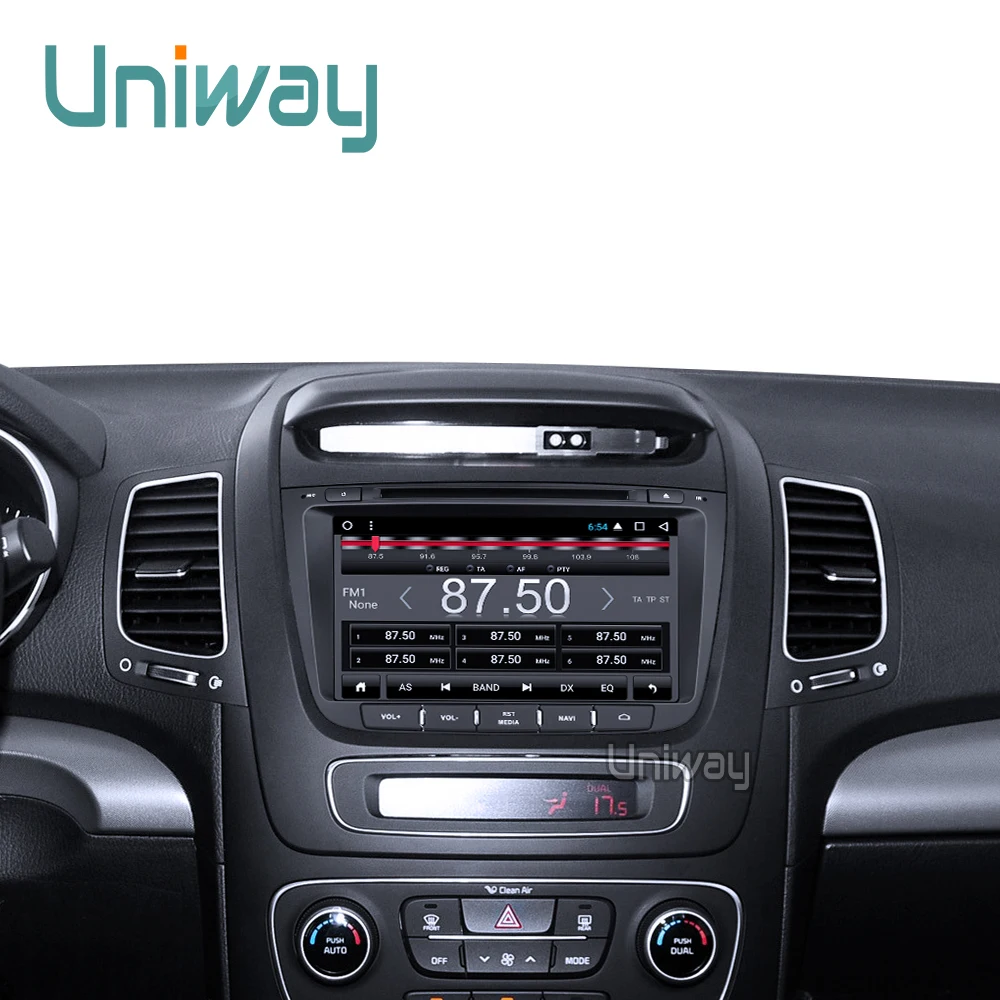 Uniway ZSLT8071 2G android 8,1 автомобильный dvd для kia sorento 2013 Автомобильный Радио gps навигация с управлением рулевого колеса