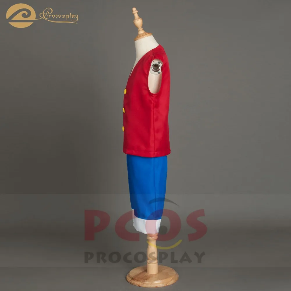 Костюм для костюмированной вечеринки с обезьянкой D Luffy соломенная шляпа пират