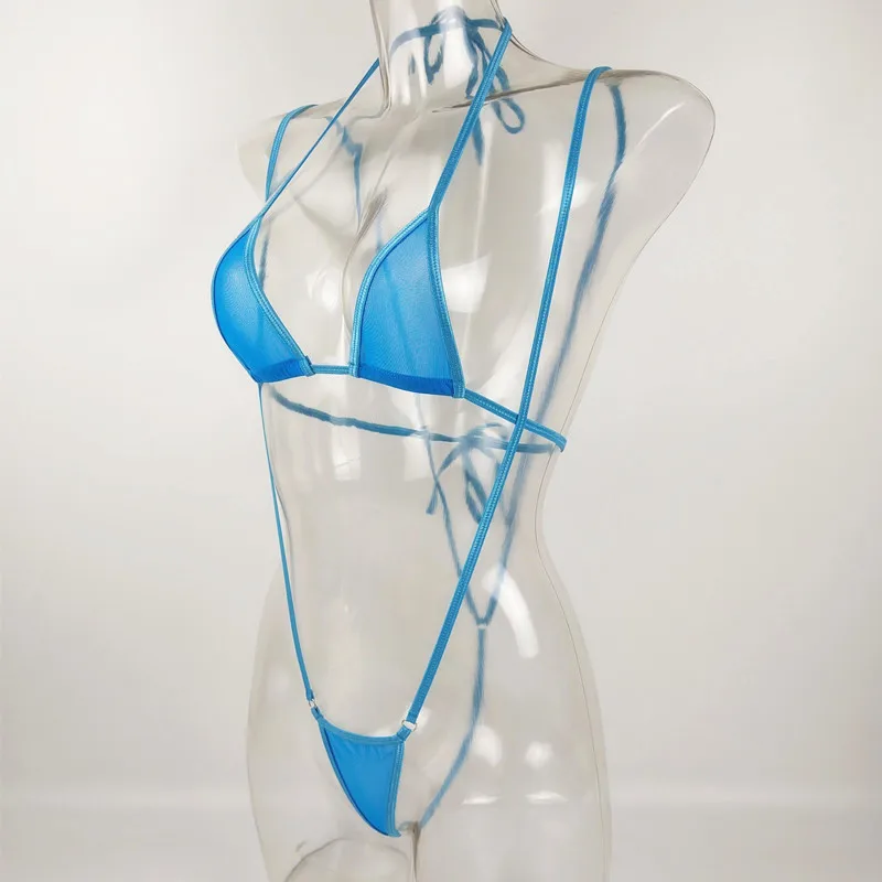 Купальник женский мини-бикини бандаж бразильский пикантный купальник из двух