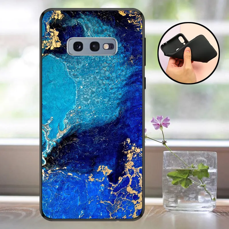 LJL Чехол для samsung Galaxy S10E чехол s силиконовый матовый чехол Galaxy S10E задняя крышка для Funda samsung S10E S 10E чехол для телефона бампер - Цвет: LJL