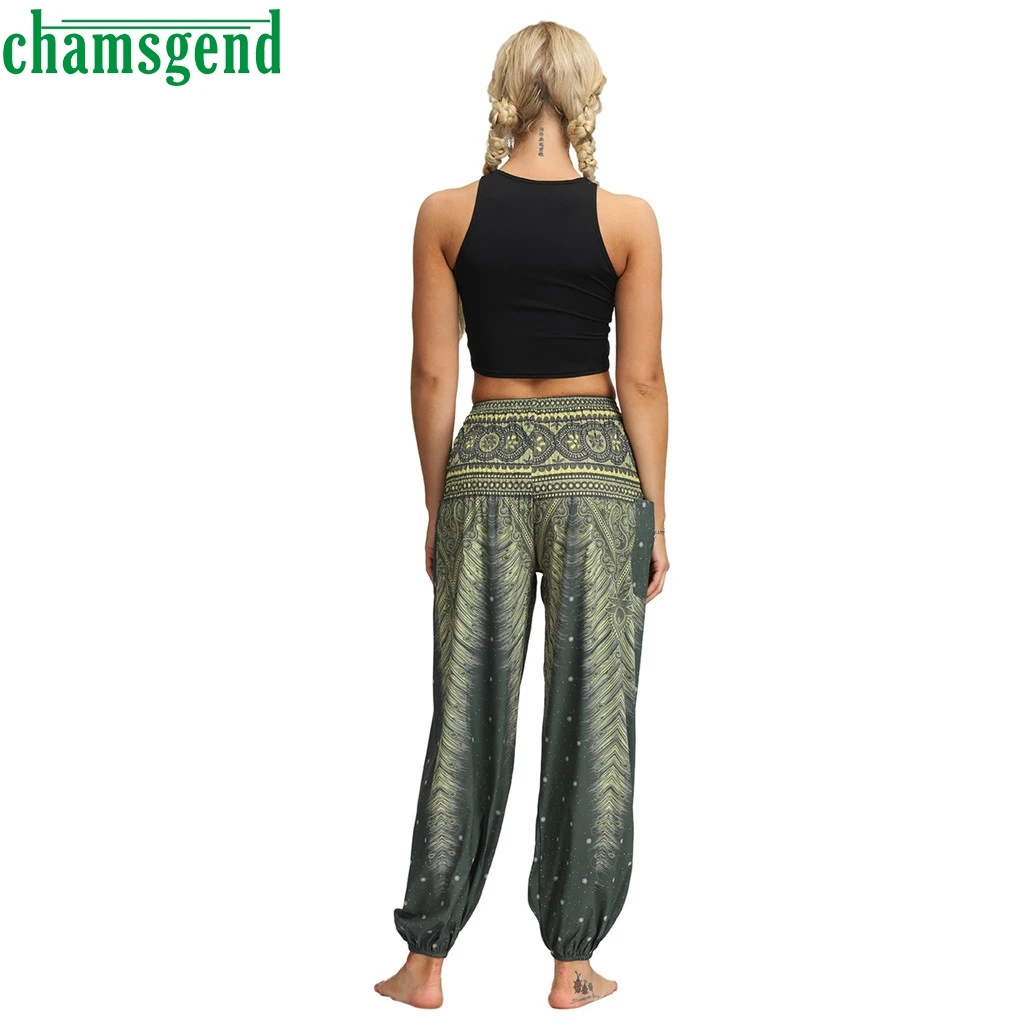 Спортивные брюки CHAMSGEND повседневные свободные спортивные для йоги мешковатые