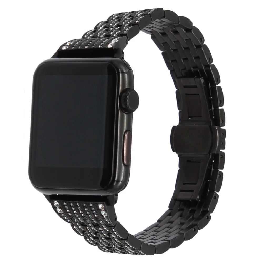 Браслет из нержавеющей стали для iWatch Apple Watch Series 5 4 3 2 1 38 мм 40 42 44 мм|strap bracelet|watchband for