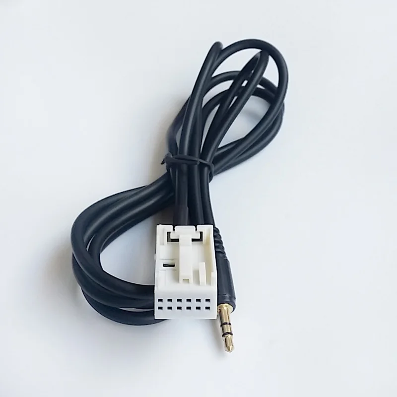 Автомобильный Aux кабель Biurlink 3,5 мм MP3 аудио адаптер для peugeot 307 308 408 407 507 sega Triumph Citroen C5 C2 RD4 - Название цвета: 1pcs