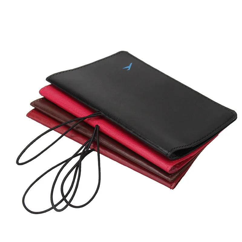 Модная дорожная Обложка для паспорта женщин из искусственной кожи держатель