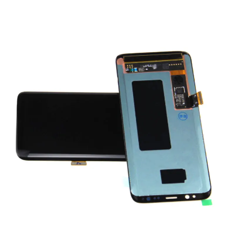 Супер AMOLED S8 plus G955 lcd с рамкой для Samsung Galaxy дисплей G950 G950F сенсорный экран дигитайзер