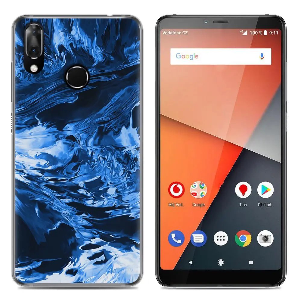 10 Цветной узор мягкий чехол для телефона VODAFONE SMART X9 5,7-дюймовый высококачественный милый дизайн окрашенный ТПУ силиконовый чехол - Цвет: 10