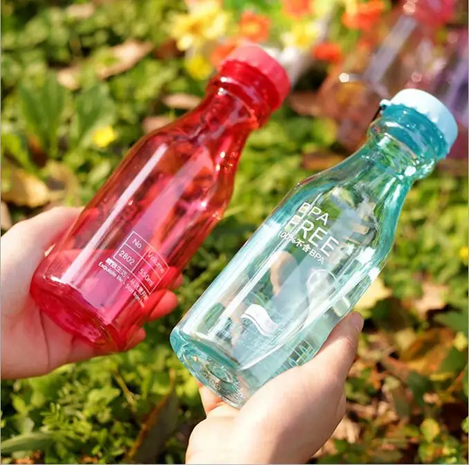 Лидер продаж портативная Герметичная Бутылка Для Воды 550 мл спортивные