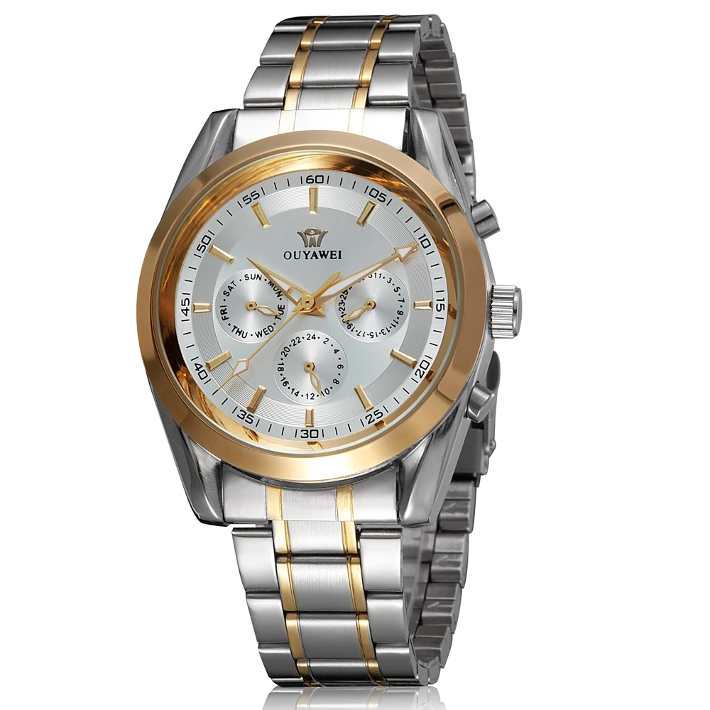 

Luxury Gold Automatic mechanical Men Watches Full steel Band Dress Man Wristwatch Self Winding Fashion Male Clocks reloj hombre