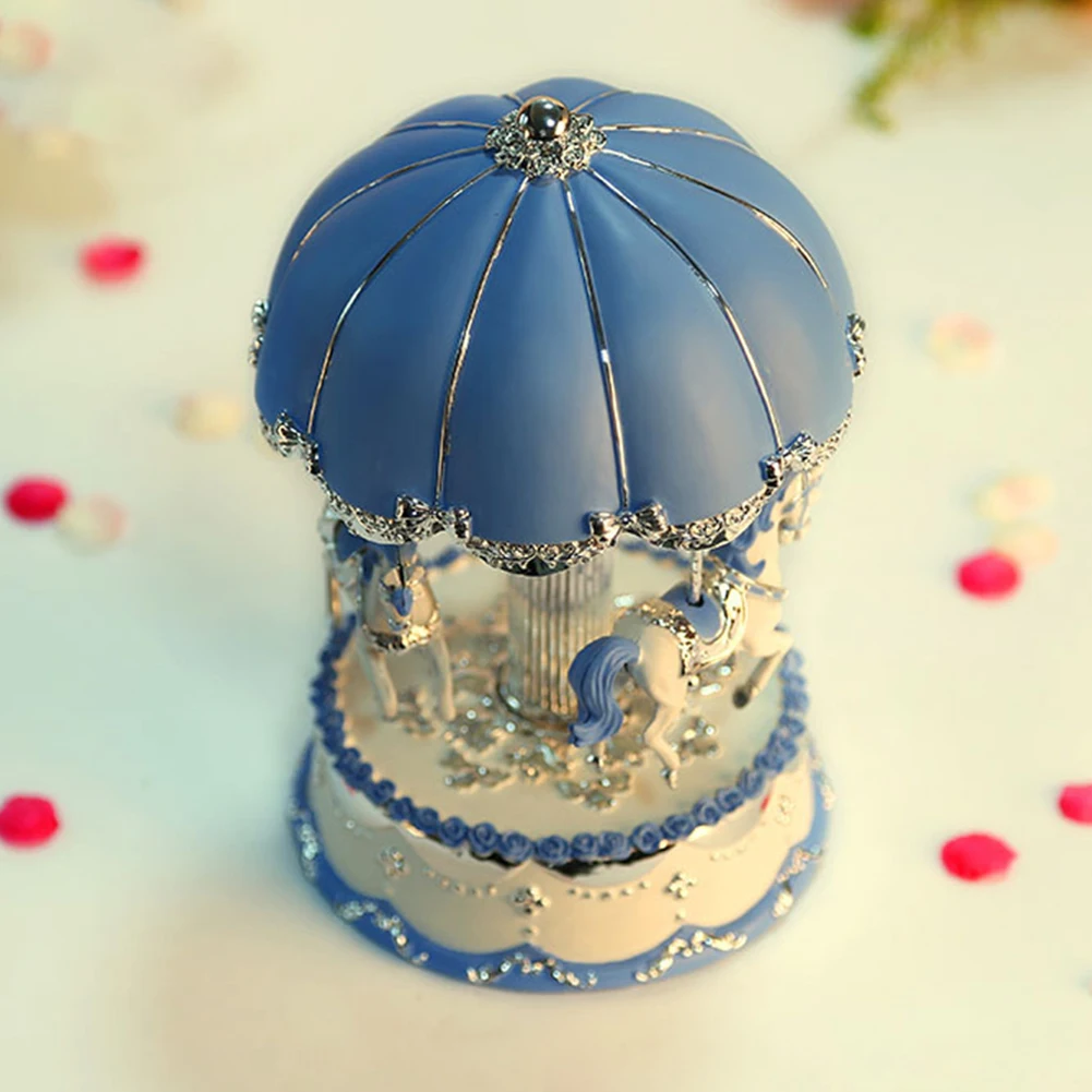 Ремесло орнамент дня рождения изысканный лошадь Заводной Рабочий стол зонтик