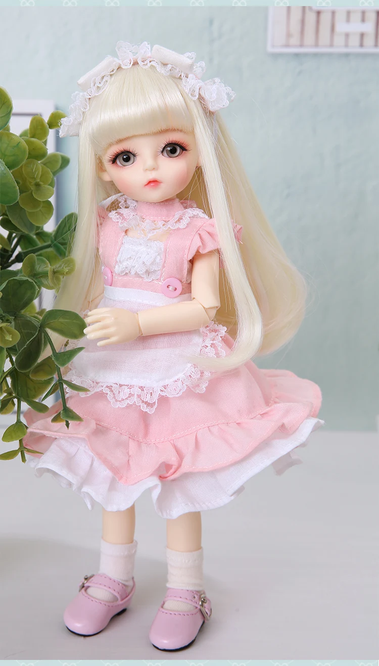 Новое поступление LinaChouchou хлопок конфеты крем bjd sd кукла для девочек День рождения Рождество Лучшие подарки