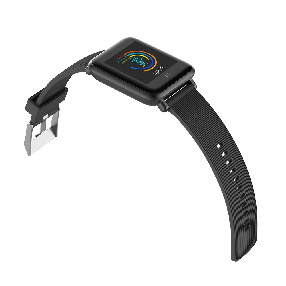 TISHRIC Q9 спортивный умный Браслет/Часы Smartwatch Трекер Активности Шагомер фитнес-браслет IP67 Водонепроницаемый сенсорный экран