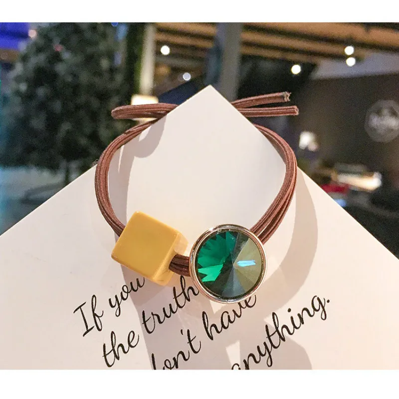 Элегантные эластичные повязки для волос MuHan резиновые головные уборы с