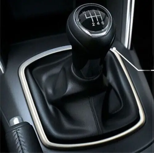 Хром МТ ручка механизм для модели переключения рамки Накладка Mazda CX5 2013 2014 2015|trim