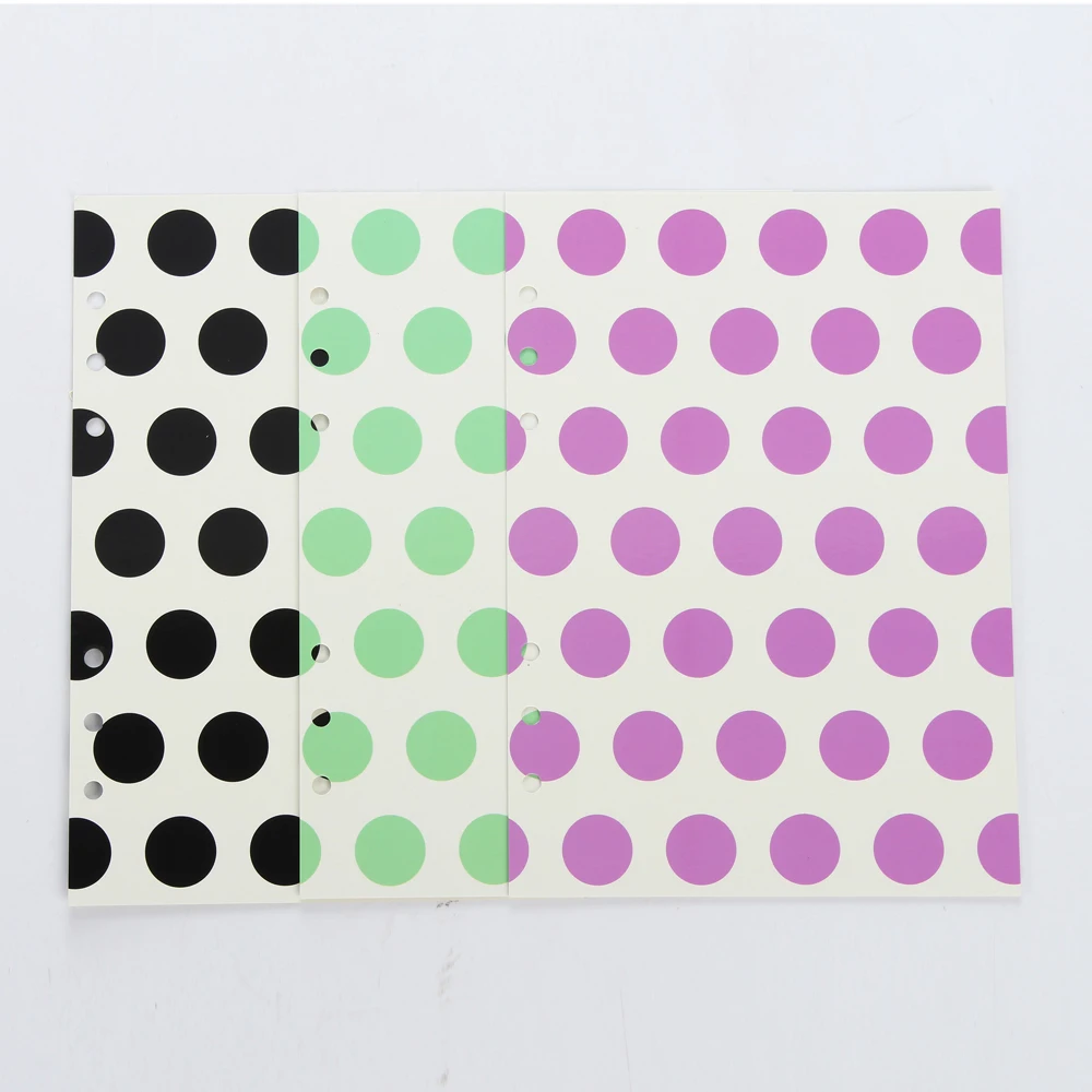 Новые спиральные разделители для ноутбука с милыми точками оригинальная