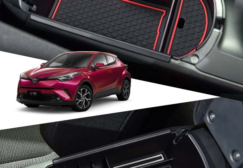 Для TOYOTA C-HR CHR Автомобильная Центральная полка для мелочей коробка аксессуары для интерьера укладка Tidying