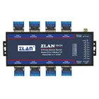 ZLAN5843A последовательное устройство сервера 8 портов протокол преобразователь для RS232485422 и TCPIP, поддержка расширения