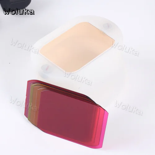 9 штук цветных таблеток с температурой лист магелей яркая пленка аксессуары для