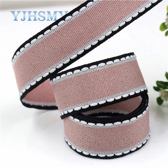 G-181028-1460 YJHSMY G-181028-1459, 25 мм 10 ярдов сплошной цветной крючок кружево grosgrain ленты, свадебные украшения, рукоделие Подарочная упаковка материалов - Цвет: G-181028-1460