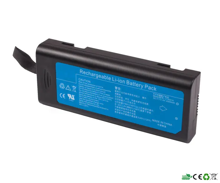 Аккумулятор для монитора совместимый с Mindray IMEC8 IMEC10 IMEC12 IPM8 IPM10 IPM12 LI13I001A imec5 4500 мАч |