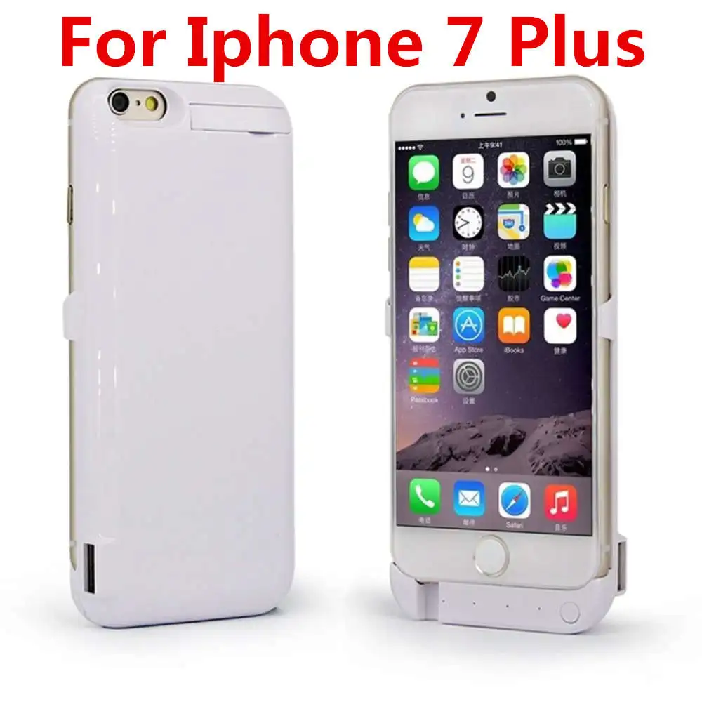 Для Apple iphone 7, iphone 7 plus, чехол с аккумулятором, 10000 мА/ч, зарядное устройство, чехол, умный внешний для iphone 7, 7 plus, чехол с аккумулятором - Цвет: for iphone 7 plus