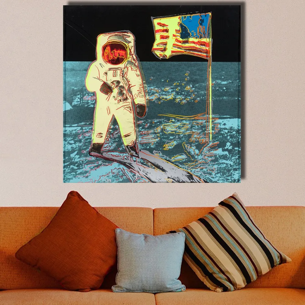 Художественное украшение HDARTISAN Moonwalk картина маслом на холсте Настенная плакаты и