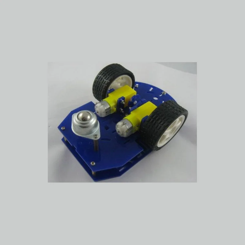 Бесплатная Доставка Магия автомобиля 2WD робот шасси робота на платформе | Игрушки