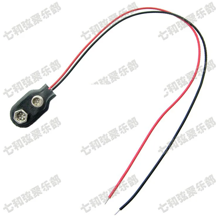 Набор 9 V Батарея коробка/держатель/Чехол Крышка отсека с Вольт скоба для