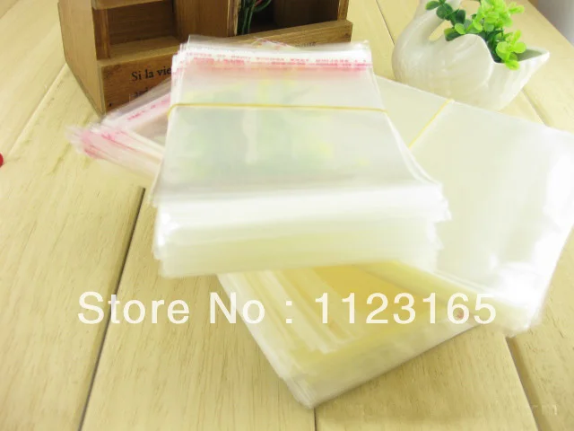 18*30 см 200 шт./лот самоклеящаяся пленка полипропиленовый пакет прозрачный