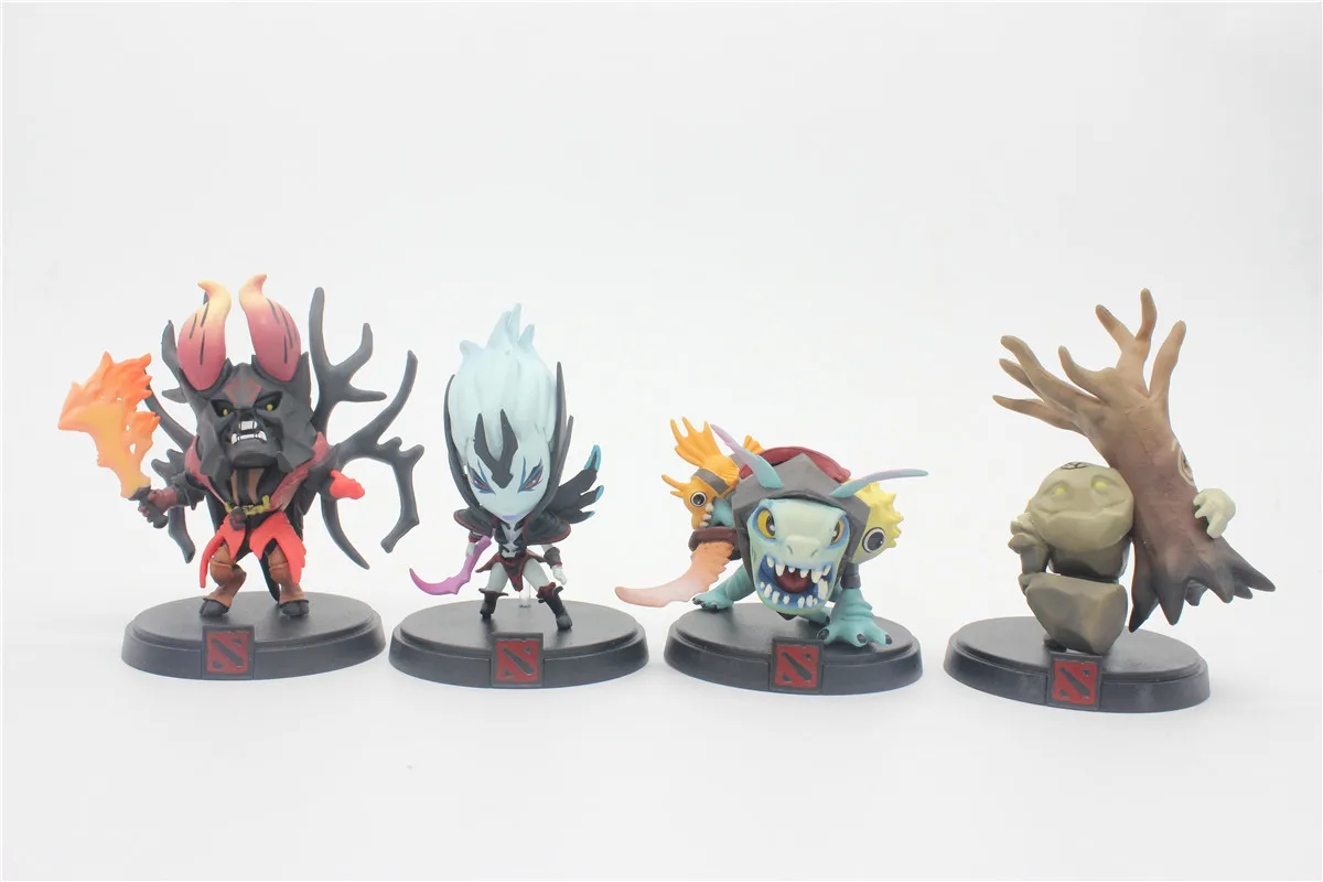 Фигурки героев игры DOTA 2 WOW игрушки из ПВХ крошечные фигурки слайлинга гвардия