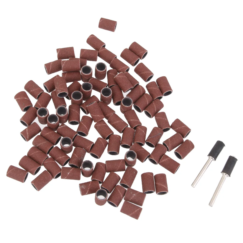 100 вращающихся инструментов 1/2 дюйма шлифовальный барабан рукав полосы оправы