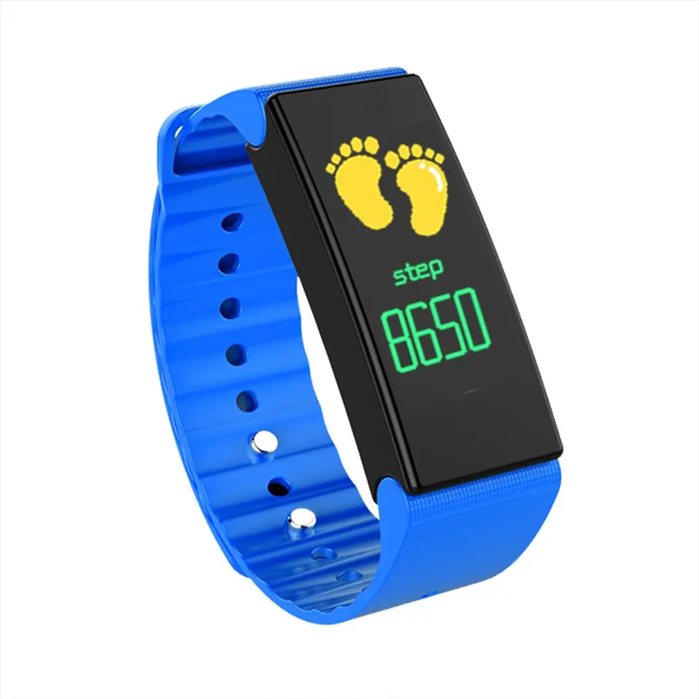 TLWD1 плюс сенсорный цветной экран Smartband монитор сна водостойкий шагомер