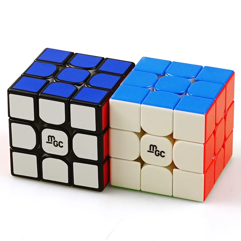 Горячее предложение YJ 3X3X3 MGC3 Gen 2 II Магнитный магический куб 55 мм без наклеек Yongjun MGC скорость профессиональный конкурс куб пазл игрушки