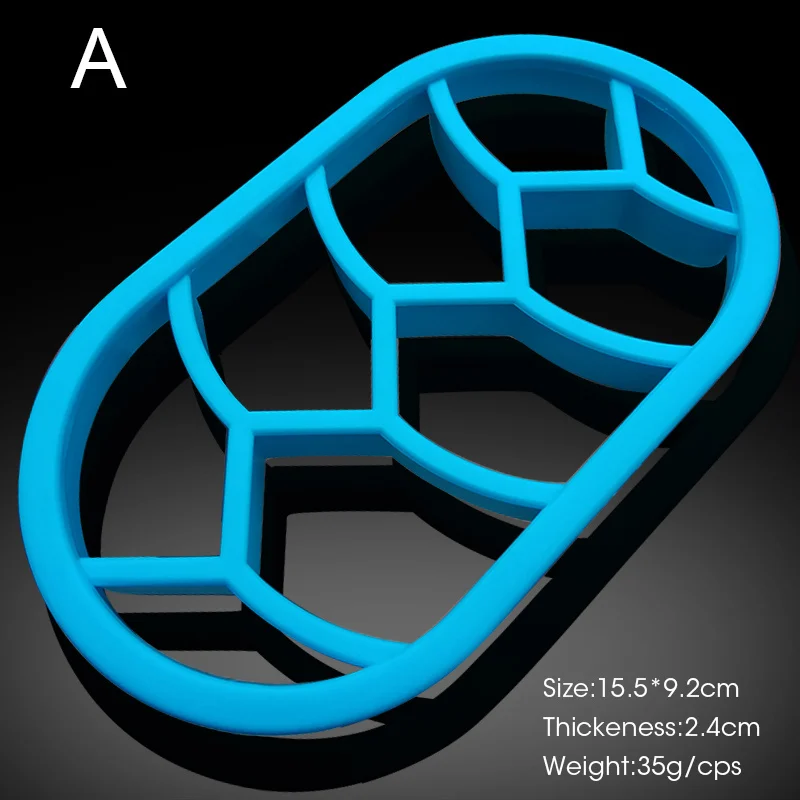 1 шт. Круглый Овальной Формы хлебные формы Веерообразный нож для выпечки рубки