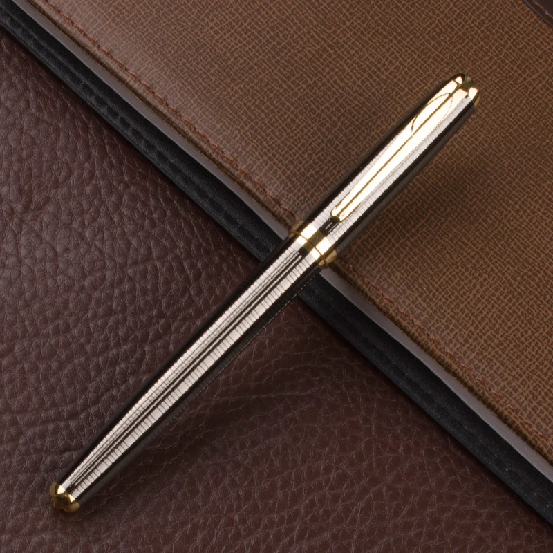 Резные металлические авторучки иридия 0 5 мм чернила ручка офисная деловая писать