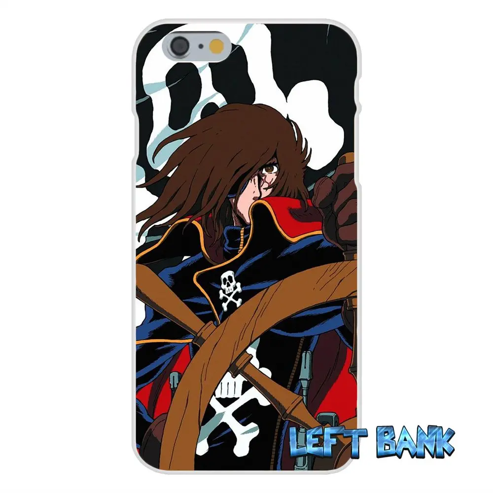 Космический пиратский капитан харлок Мягкий Силиконовый ТПУ Прозрачный чехол