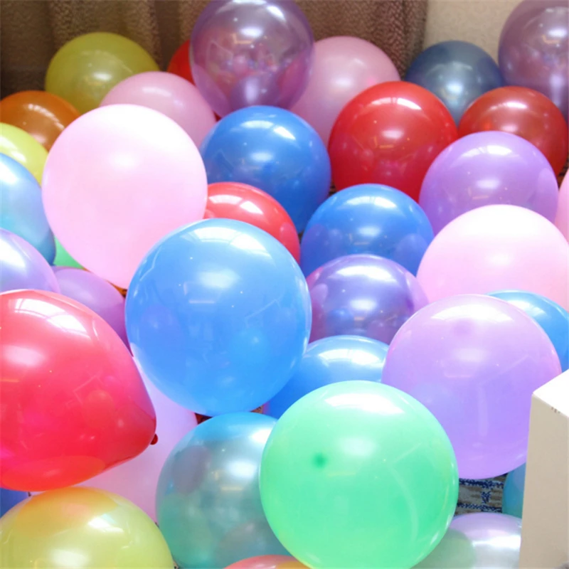 

White Balloons 10pcs/lot 1.5g Pearl Latex Balloon Wedding Decorations Inflatable Air Ball Children Birthday Party Supplies Balls