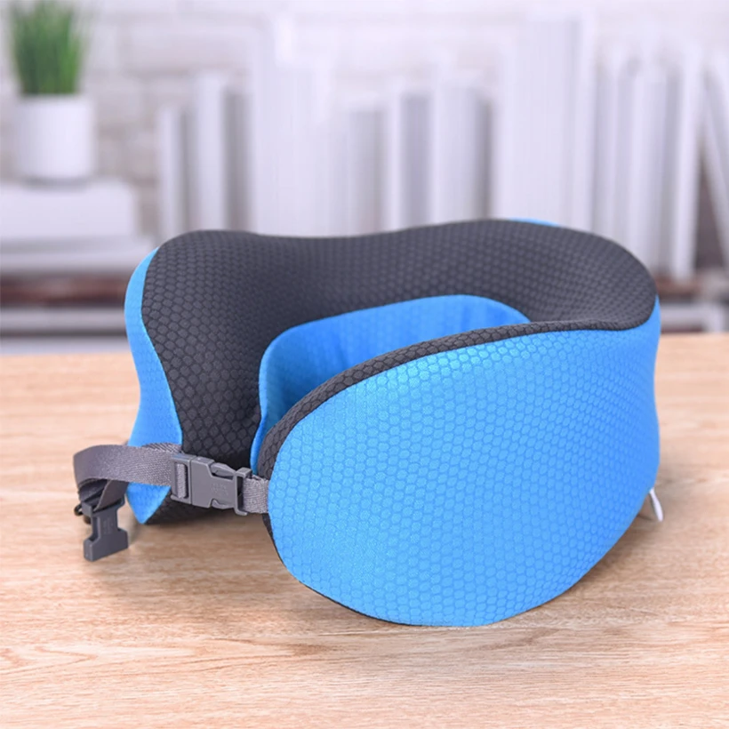 Clpaizi подушка для путешествий, мягкие и удобные для путешествий Memory Foam подушка на шею для Портативный для отдыха на открытом воздухе U формы из пены с эффектом памяти D30