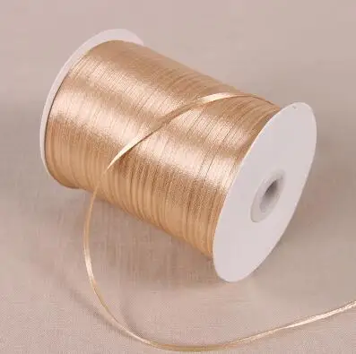 10 м \ ЛОТ 3 мм ширина атласная лента DIY Материал полиэстер ткань тесьма ленты для упаковки подарков Свадебные украшения