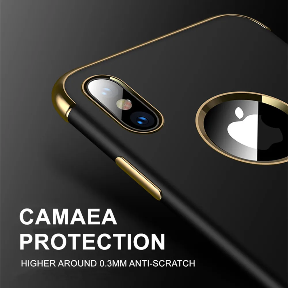 Роскошный ударопрочный чехол для телефона iphone 6 6s 7 8 PLus X мягкий силиконовый XR XS Max