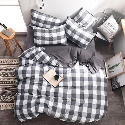 bedding set 10 Коричневый Леопардовый хлопок Комплект постельного белья двуспальный queen King size комплект постельного белья пододеяльник простынь простыня ropa de Кама parure де горит - Цвет: bedding set 10