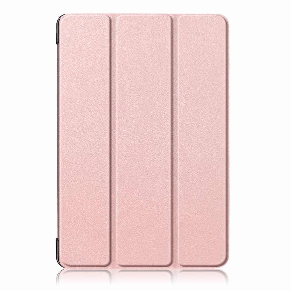 Роспись/однотонные кожаные Magneti Смарт чехол для huawei MediaPad M5 Lite 10 10," BAH2-W09 BAH2-L09 BAH2-W19 принципиально Coque Shell