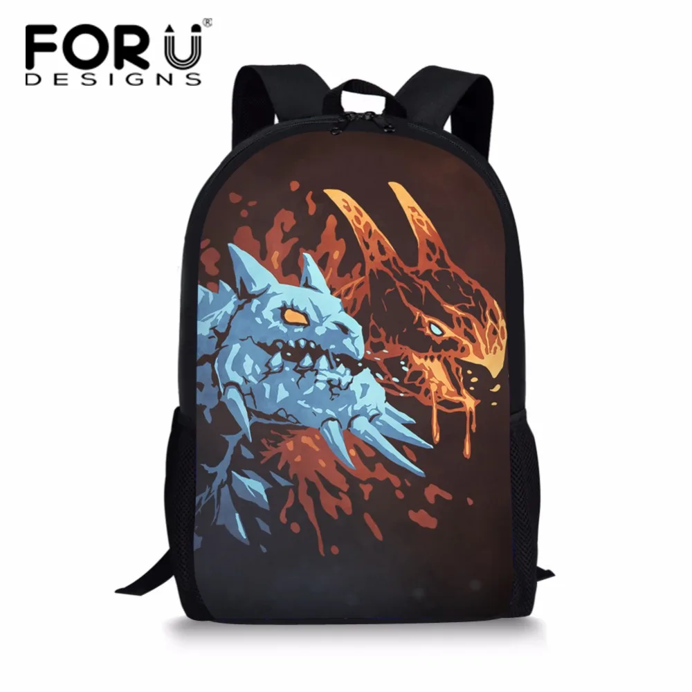 Forusus Dota 2 школьные сумки игры школьный рюкзак для девочек мальчиков
