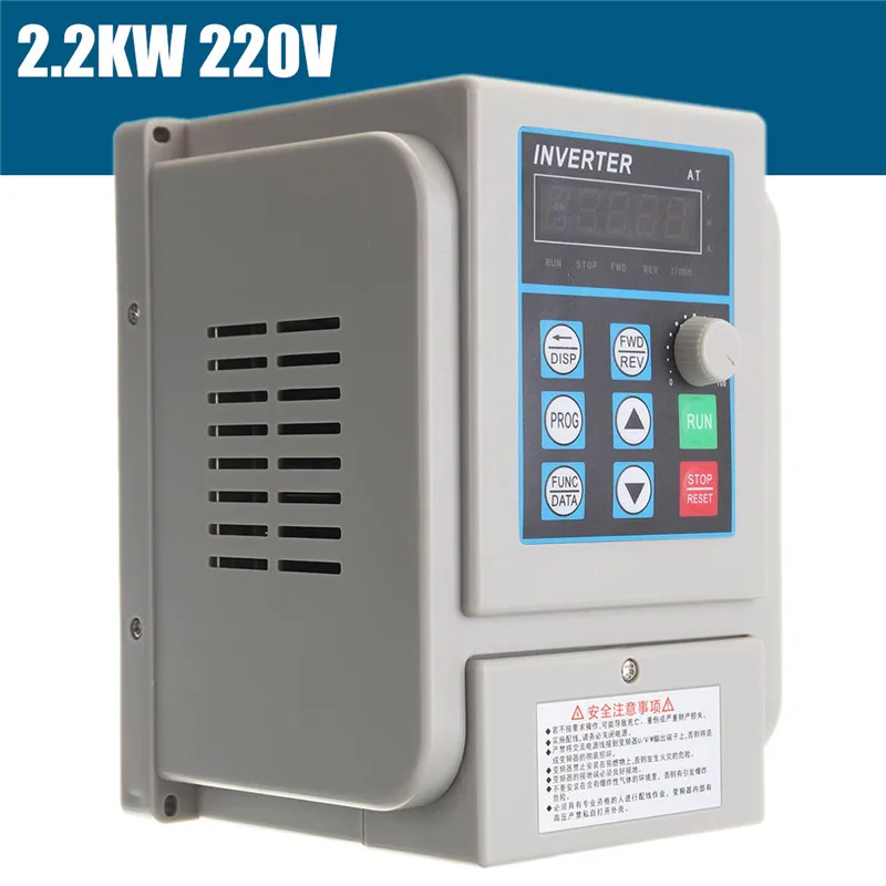 2.2kw 220 В однофазный Вход трехфазный выход инвертор переменной частоты
