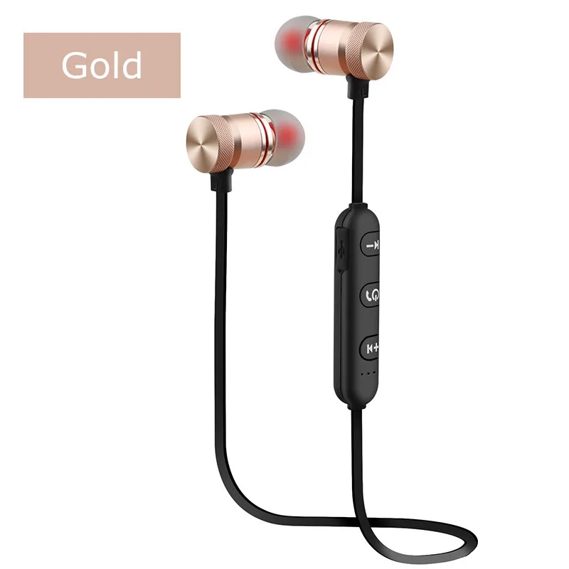 GutsyMan Bluetooth беспроводные наушники спортивные стерео магнитные наушники с микрофоном наушники гарнитуры для iPhone Android смартфонов