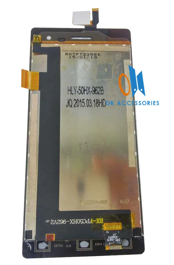 Высокое качество для Leagoo Lead 1 1i ЖК-дисплей+ сенсорный экран дигитайзер черный цвет с инструментами лента