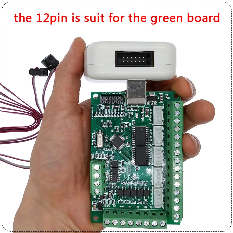 Electronic Handwheel CNC MACH3 Manual Controller CNC board Handle Pulse Generator