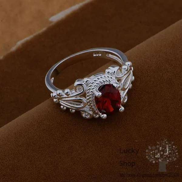 Кольцо с серебряным покрытием AR478 серебряное модное украшение