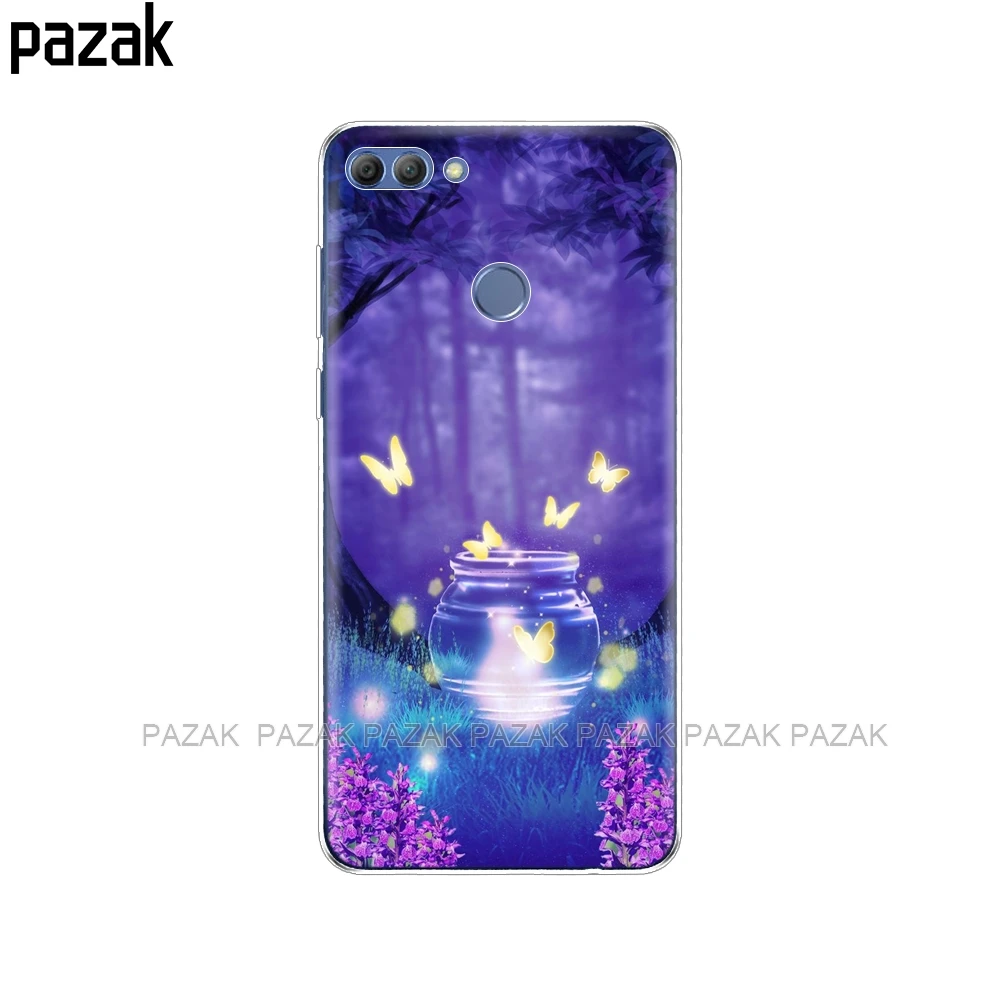 52239 Чехол для huawei P Smart чехол Enjoy 7S Мягкий ТПУ силиконовый чехол-накладка для huawei P Smart Coqa чехол с принтом - Цвет: 52239